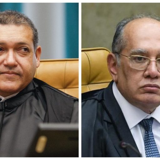Nunes Marques bloqueia Gilmar Mendes no WhatsApp após desentendimento
