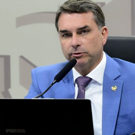 O senador e pré-candidato à Presidência da República pelo PL, Flávio Bolsonaro  • Geraldo Magela/Agência Senado