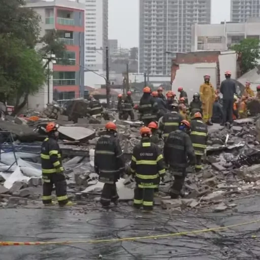 Prédio em construção desaba sobre casa e mata ao menos duas pessoas em São Paulo