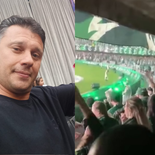 Torcedor do Coritiba permanece internado após queda durante Atletiba