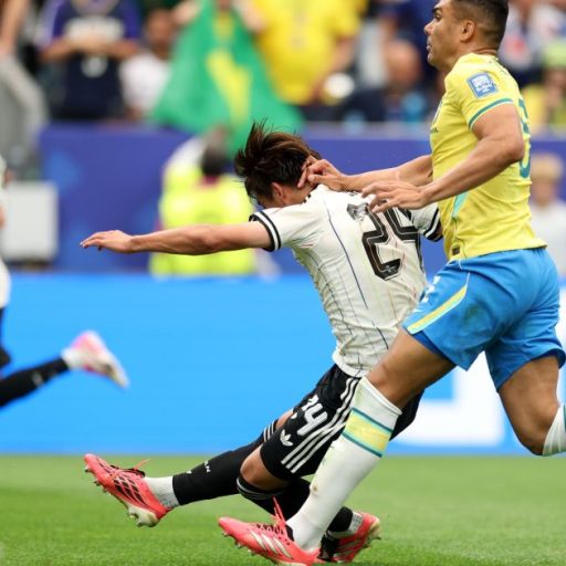 Kaishu Sano marca para o Japão e abre placar contra o Brasil