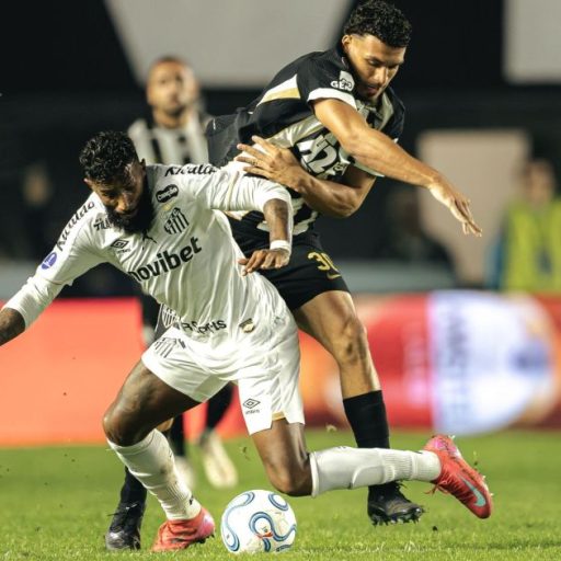 Santos bate Atlético-MG por 2 a 0 e abre vantagem nas quartas da Sul-Americana