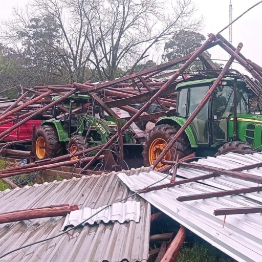 Tornados destroem lavouras e criações no Paraná em menos de 12 horas