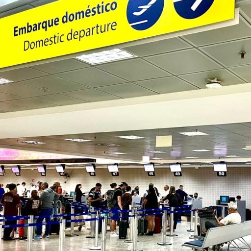 Tempestade com ventos intensos afeta operações no Aeroporto Afonso Pena