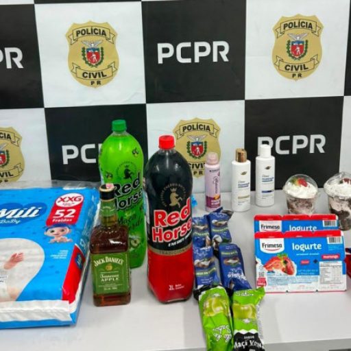 PCPR prende mulher por estelionato contra supermercado em Colombo
