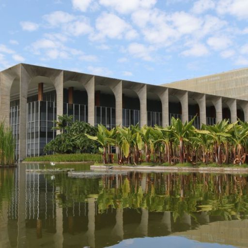 Palácio do Itamaraty, na Esplanada dos Ministérios, em Brasília  • Fabio Rodrigues Pozzebom/Agência Brasil