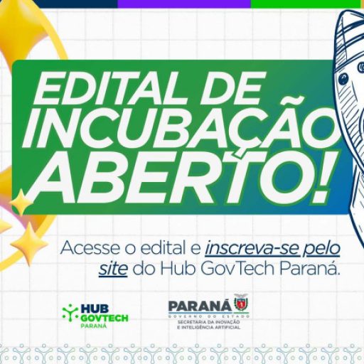 Paraná lança incubadora gratuita para ideias de tecnologia pública
